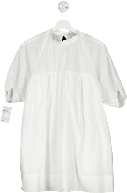 EVERLANE White Tunic Mini Dress UK XS