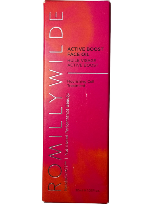 Romilly Wilde Active Boost Face Oil Unisex Adult Sealed