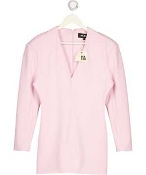 SER.O.YA Ballet Pink Holli Crepe Mini Dress UK S