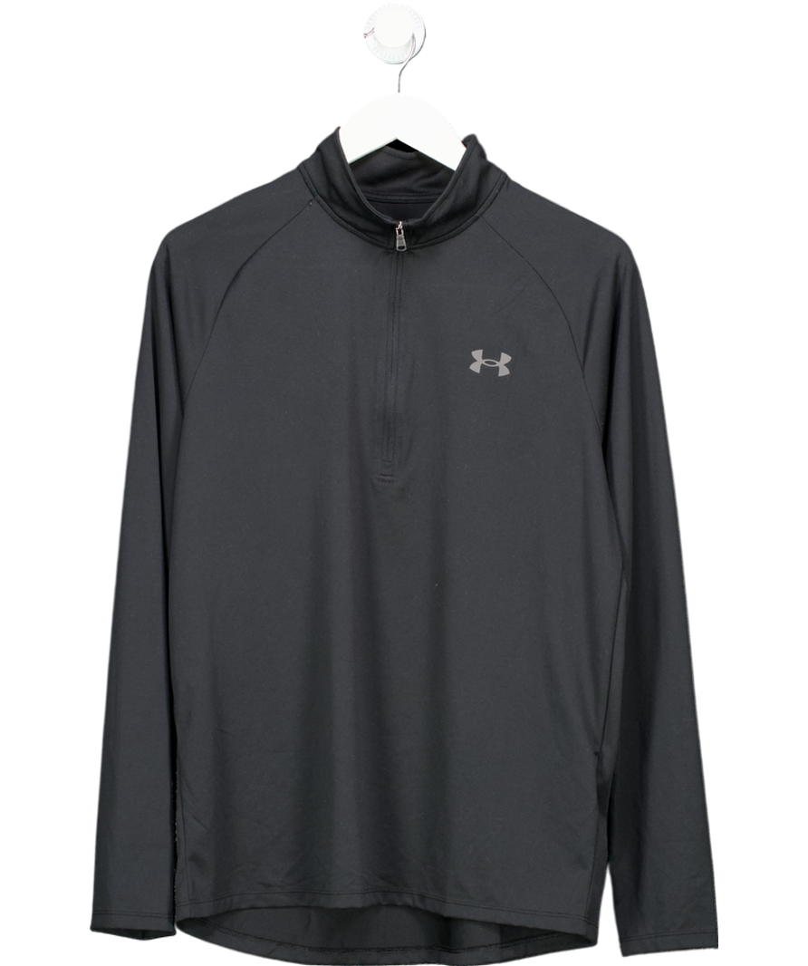Under Armour Black Ua Tech ½ Zip Long Sleeve UK M