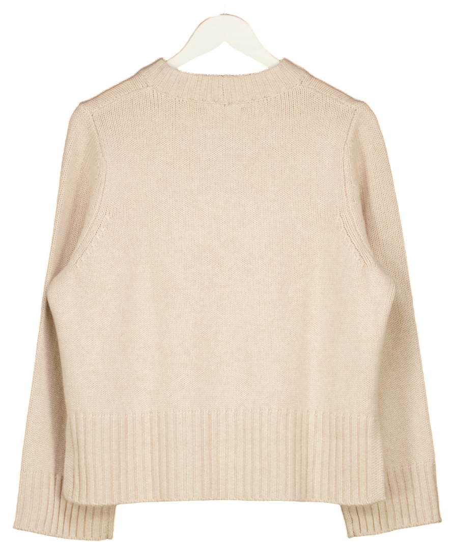 NEXT X Tabitha Simmons Beige Wool/cashmere Blend Jumper UK S