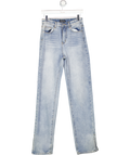 Momokrom Blue Straight Leg High Rise Jeans UK 8