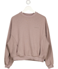 Vanquish Brown Oversized Hoodie UK L