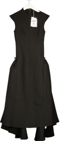 BELLA BARNETT Black Paca Choker Sleeveless Maxi Dress UK XS
