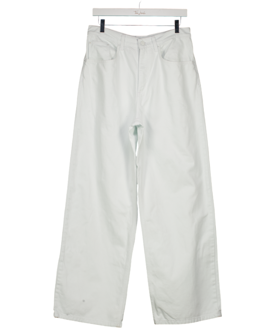 Khy White Classic Low Rise Denim W26