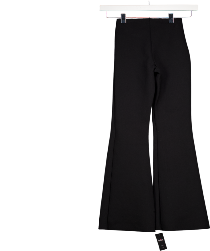 COMMANDO Black Neoprene Stretch-woven Leggings UK XS