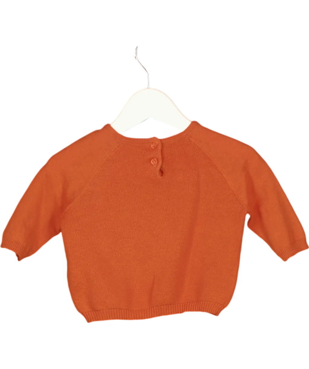 Caramel baby & child Orange Knitted Jumper 3 Years