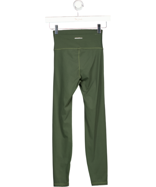 ADANOLA Green Cross Front Leggings UK XS