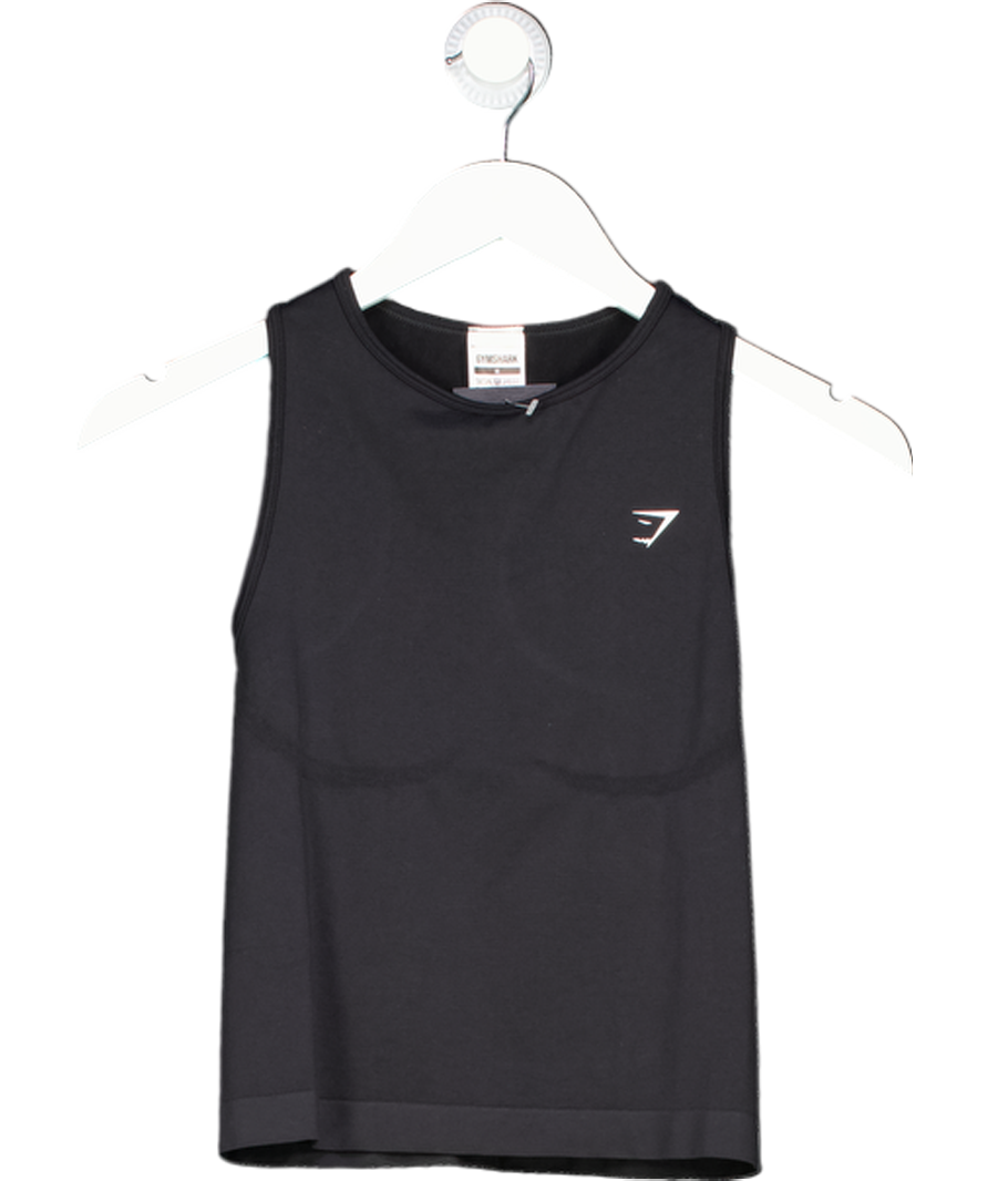 gymshark Black Everyday Seamless Tight Fit Tank UK M