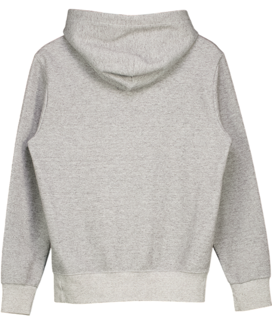 Polo Ralph Lauren Grey The Rl Fleece Hoodie UK XS