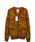 AUBIN & WILLS Multicoloured Blake Cashmere Blend Cardigan UK M