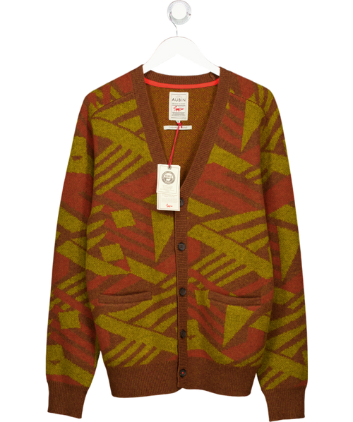 AUBIN & WILLS Multicoloured Blake Cashmere Blend Cardigan UK M