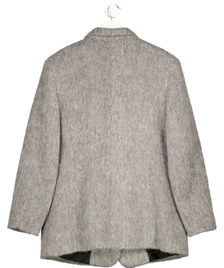 zeffon Guy Oversized Wool Blazer - Grey UK 36" CHEST
