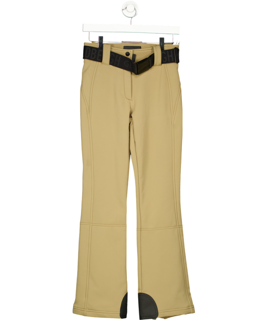 Goldbergh Beige Pippa Belted Flared Ski Pants UK 8