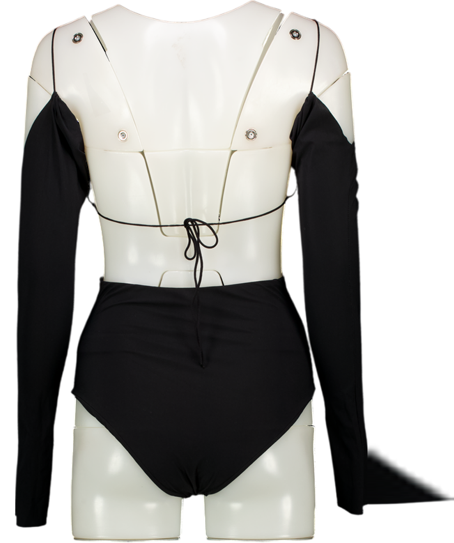 AMAZUIN Azhar Bodysuit Deep Black One Size