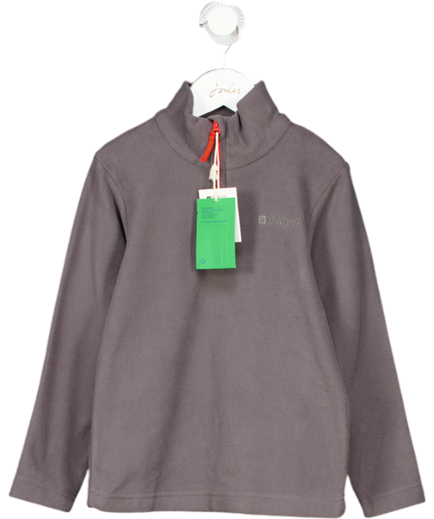 Mountain Warehouse Grey Camber Ii Kids Half-zip Fleece 6 Years