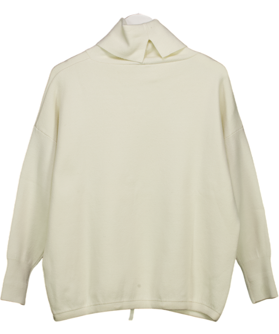 Varley Cream Cavendish Rollneck Knit Top UK S