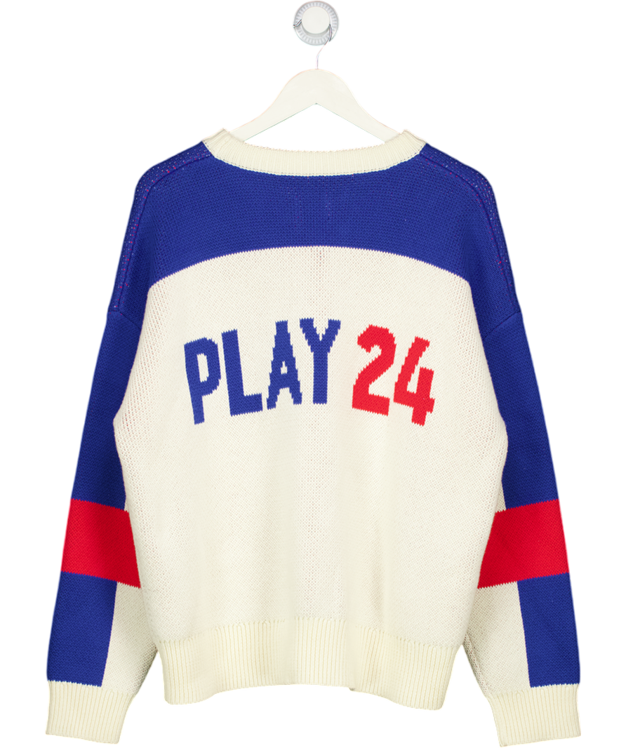 Slow Love Blue The Mixed Tape Jumper UK S/M