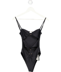 SWIM BY DI Black Ring Detail Cut-out Onepiece Swimsuit UK XS