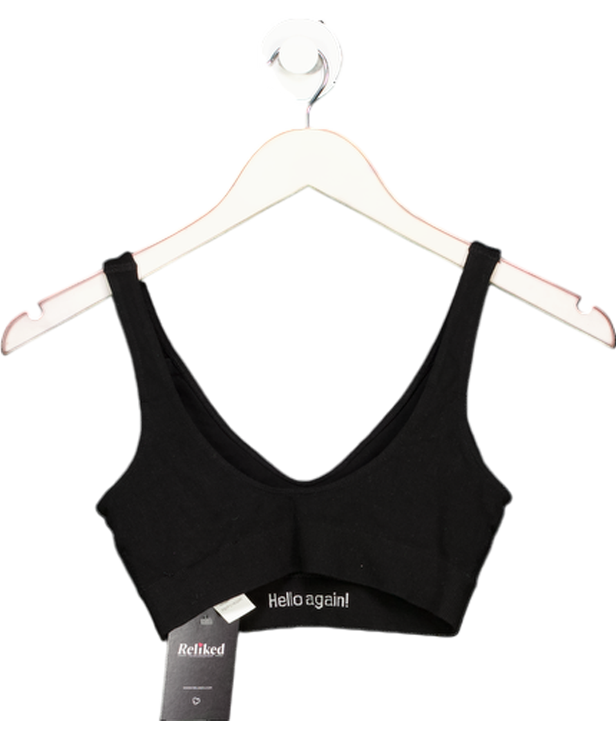 Step One Black Smoothfit Padded Bra UK S