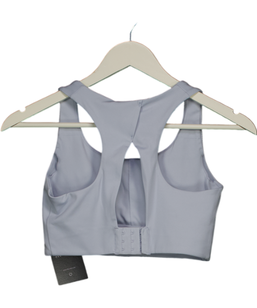 H&M Blue Racer Back Sports Bra UK S