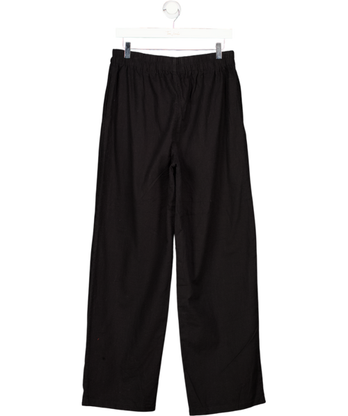 ASOS Black Stradivarius Drawstring Trousers UK S
