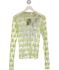 Free People Yellow Lady Lux Layering Top UK M