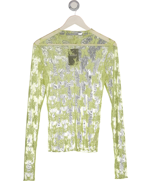 Free People Yellow Lady Lux Layering Top UK M