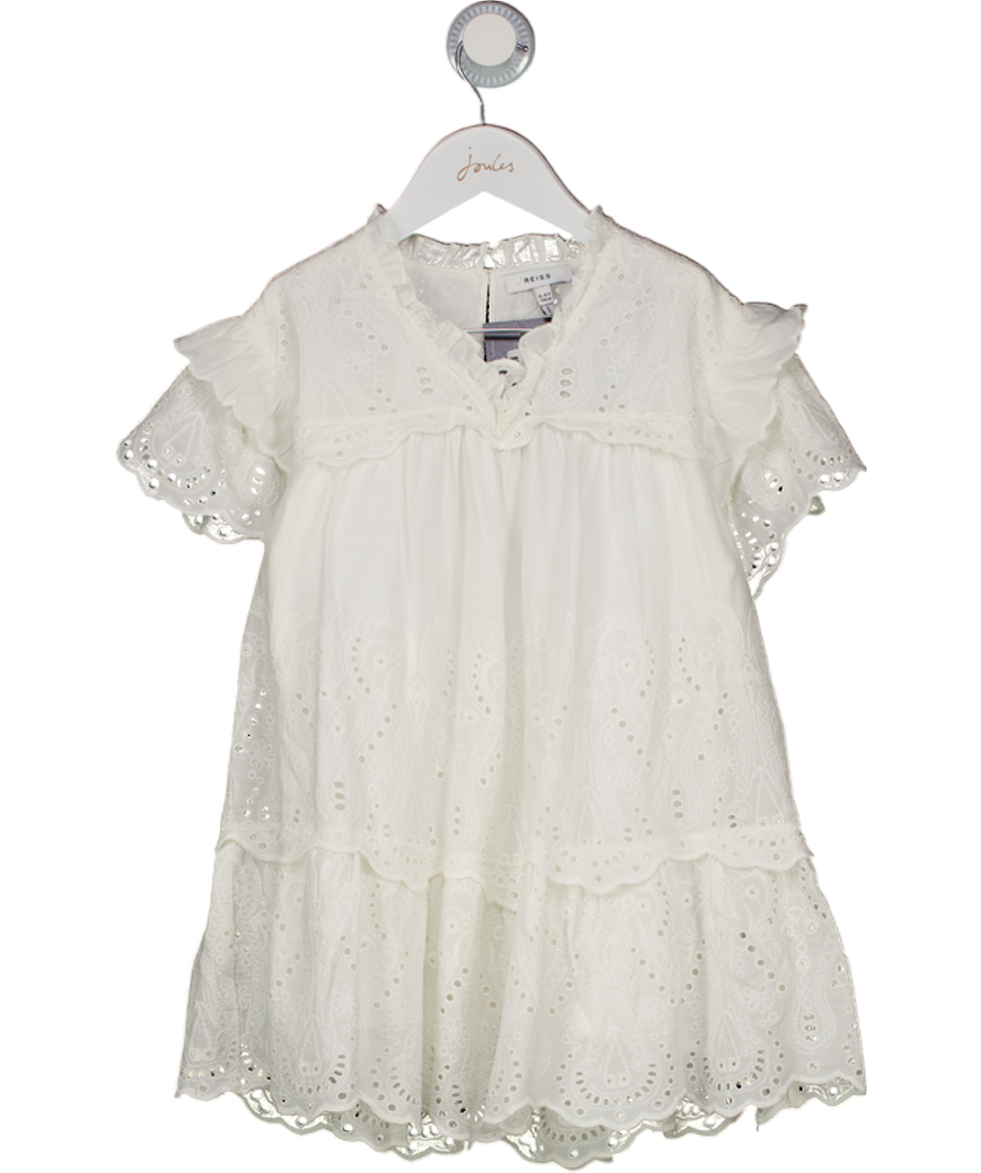 REISS White Rae Junior Lace Shift Dress 5 Years