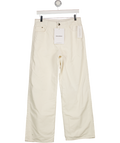 Sisters & Seekers White Cord Wide Leg Trouser UK S