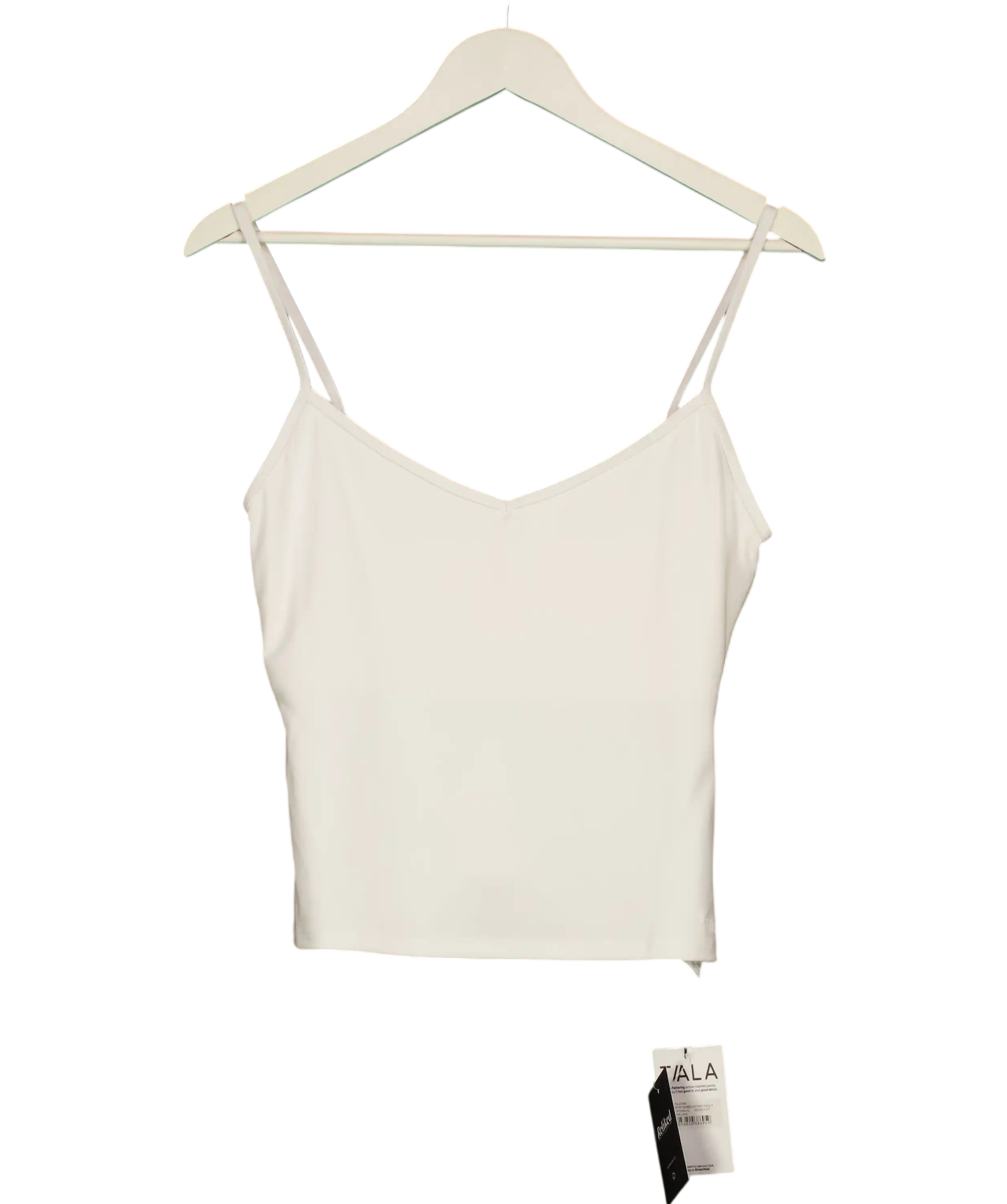 TALA White Softset Strappy Tank UK XL
