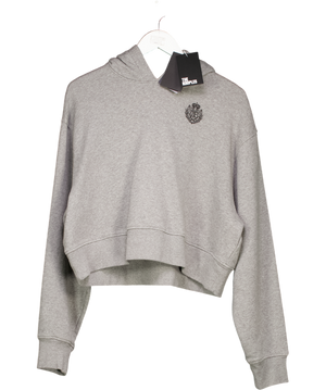 THE KOOPLES Grey Crest Hoodie Sz2 UK S