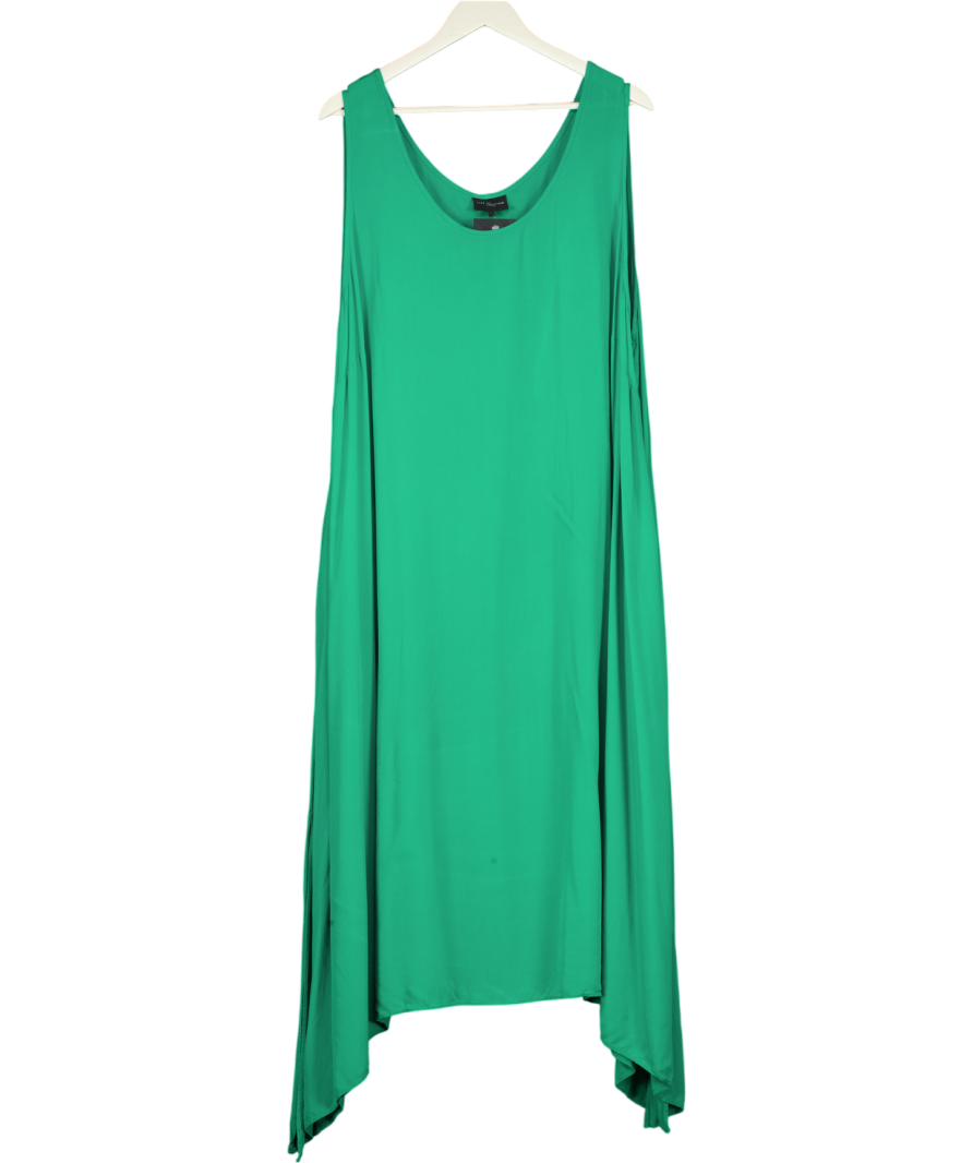 LIVE UNLIMITED Emerald Green Sleeveless Maxi Dress UK 28