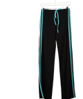 By Viktorija Black Sunday Cotton Yoga Pants UK XS