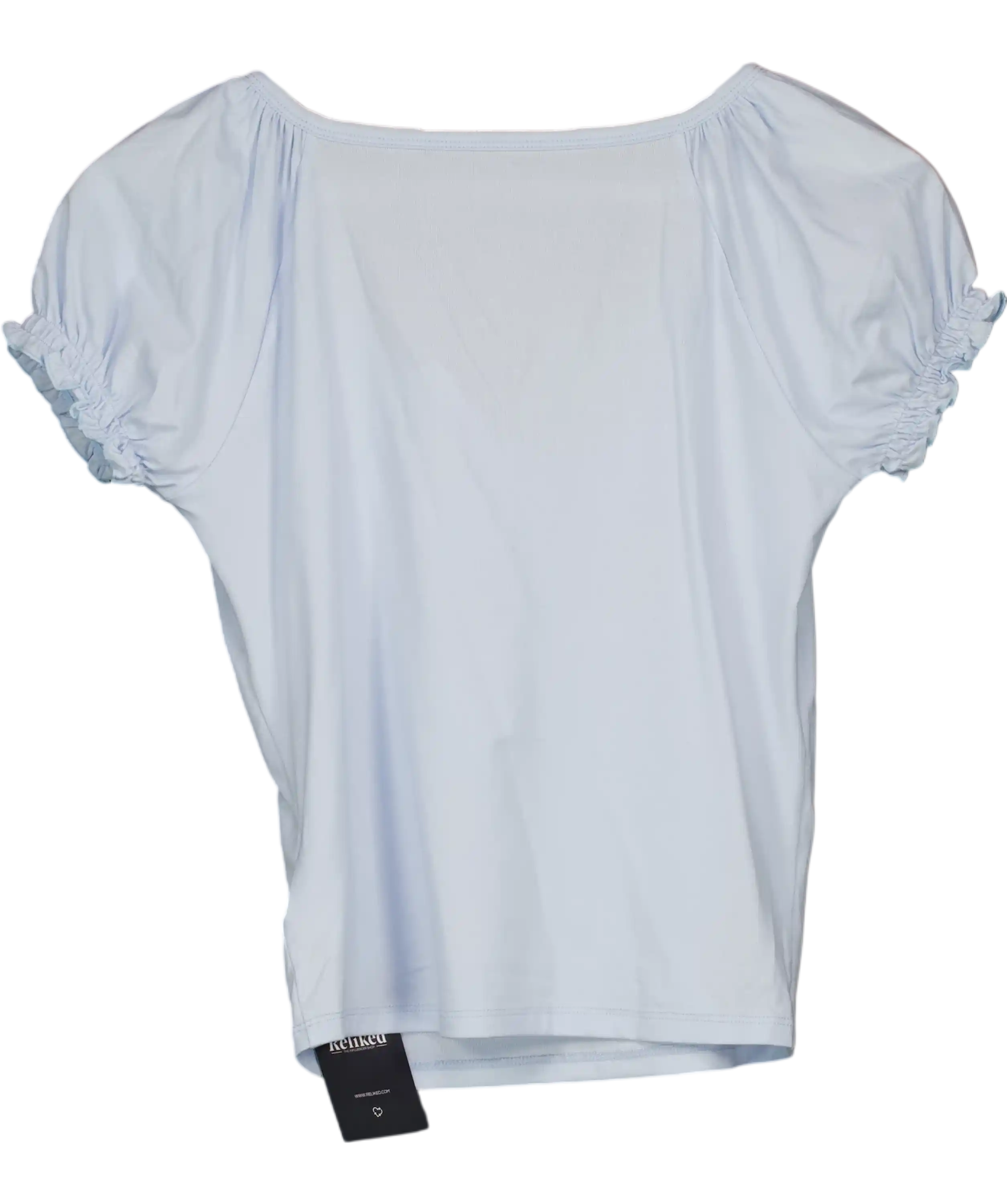 Rure Blue Crew Neck Top UK M