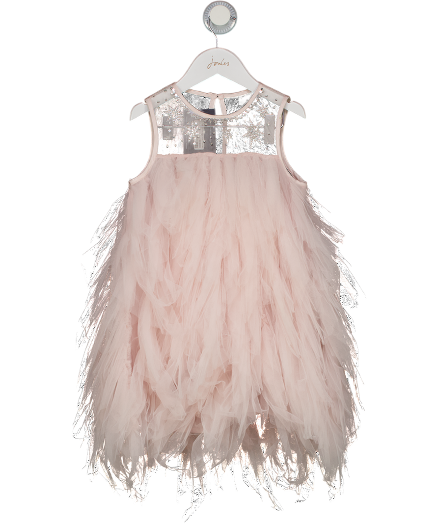 TUTU DU MONDE Pink Starlore Tulle Dress 4 Years