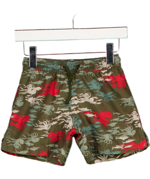 Sunuva Green Octopus Lined Swimshorts 2 Years