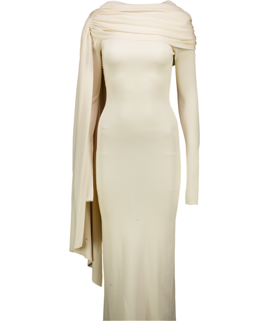 ARAKII Cream Harmony Maxi Dress UK XS