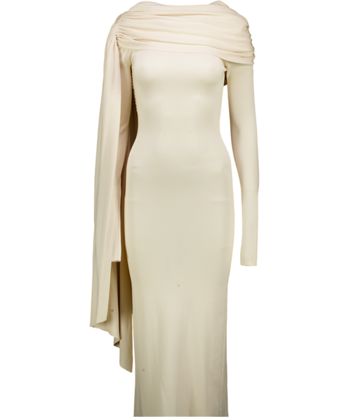 ARAKII Cream Harmony Maxi Dress UK XS