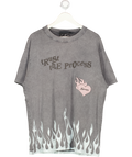 The Couture Club Grey Light Weight T Shirt UK L