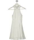 ODDMUSE White Flowy Collared Mini Dress UK XS