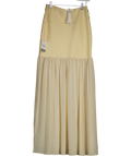 ASOS Yellow Bandage Peplum Maxi Skirt UK 10
