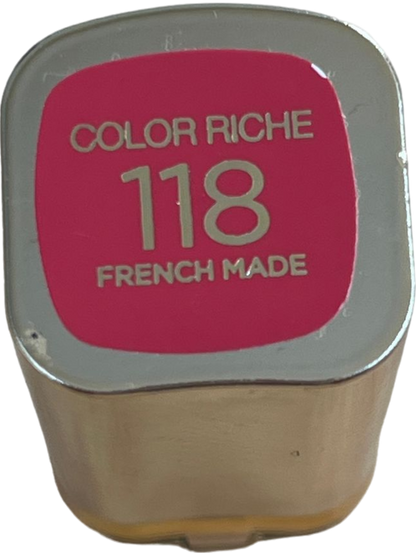 L'Oreal Paris Pink Color Riche Lipstick 118 French Made
