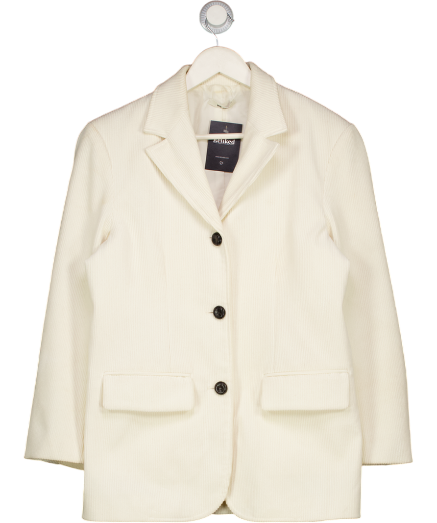 WE ARE Cream Cropped Jacket UK S