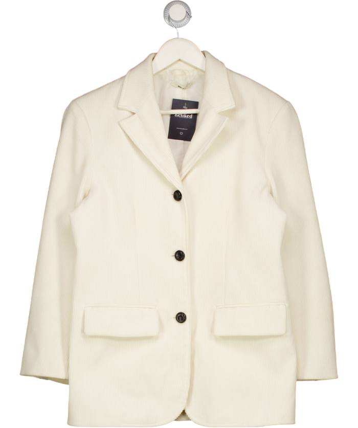 WE ARE Cream Cropped Jacket UK S