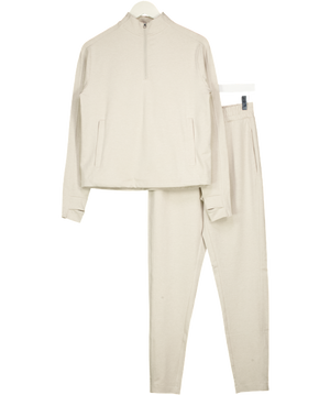 VARLEY 2-piece Beige Active Wear Set UK XS