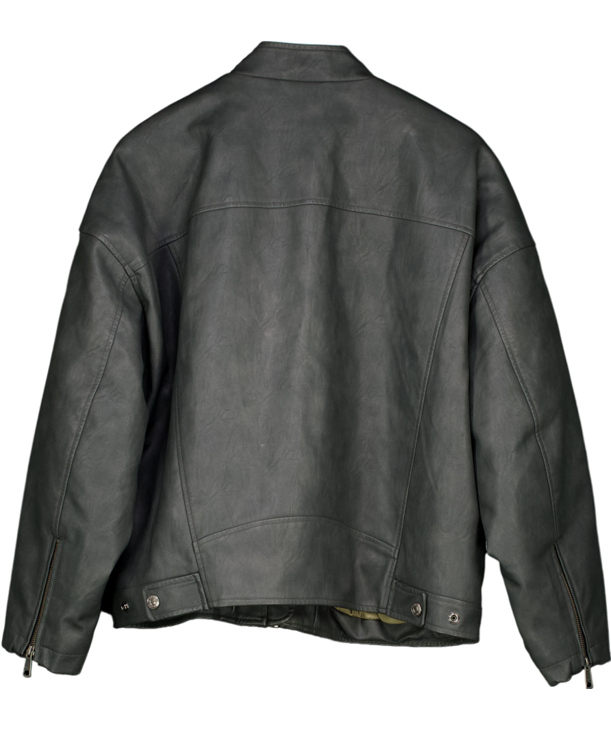 We The Free Black Vinny Vegan Bomber Jacket UK S