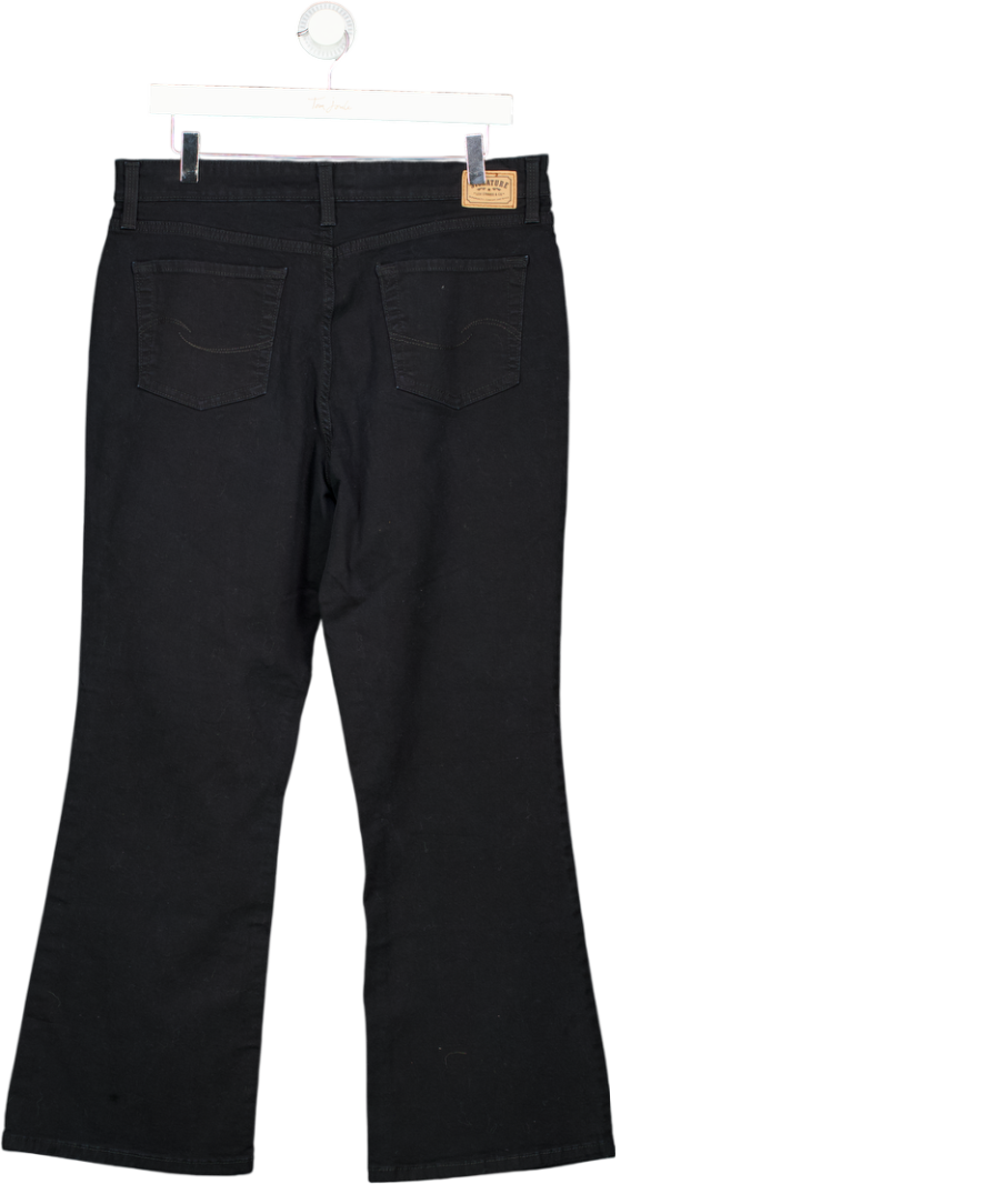 levis Black Ffad Bootcut Signature Jeans UK 14