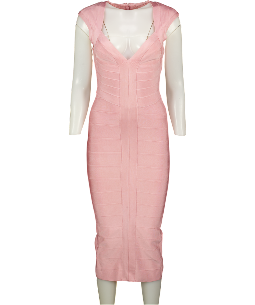 HOUSE OF CB Original Pink Bandage Midi Dress UK S – Reliked