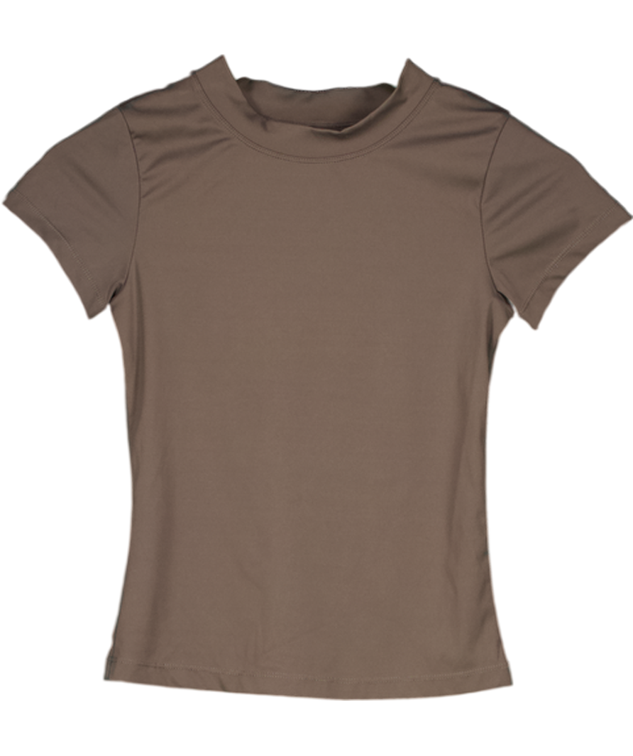 Another Version Grey Second Skin Tee UK S